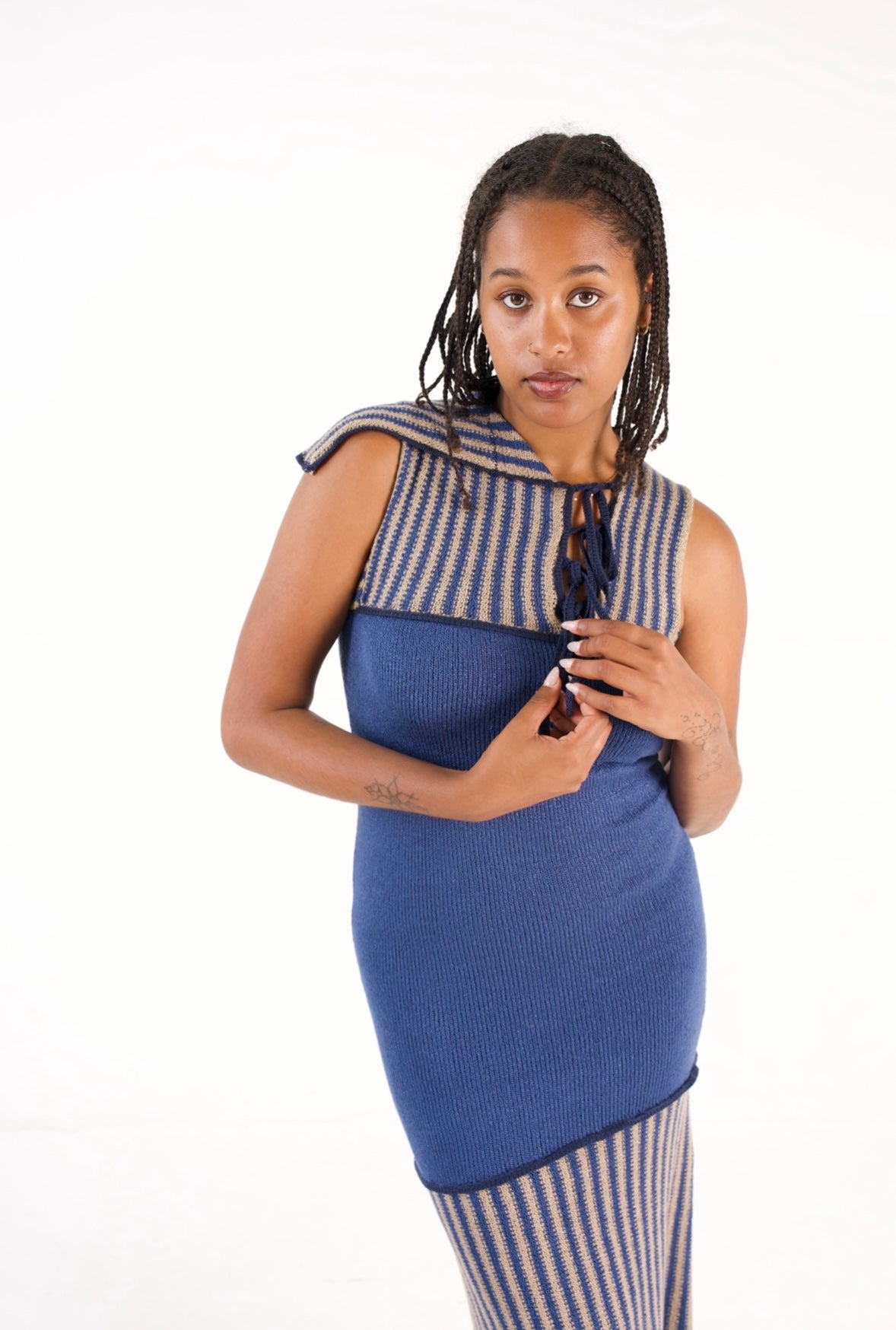 Pinstriped Sailor Slip